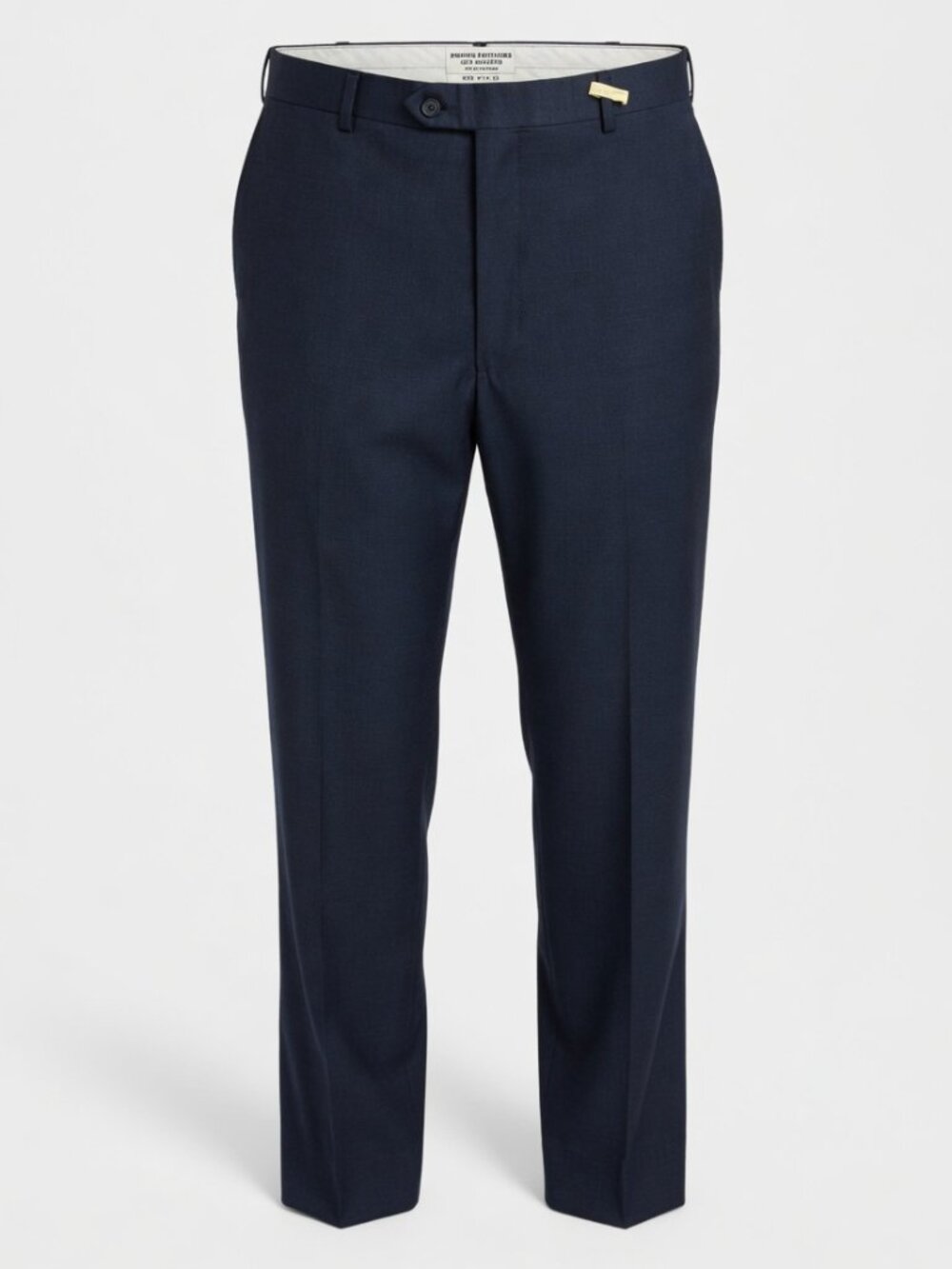 Brooks Brothers 1818 Madison Size 45x29 100% Wool Navy Blue Dress Pants Classic
